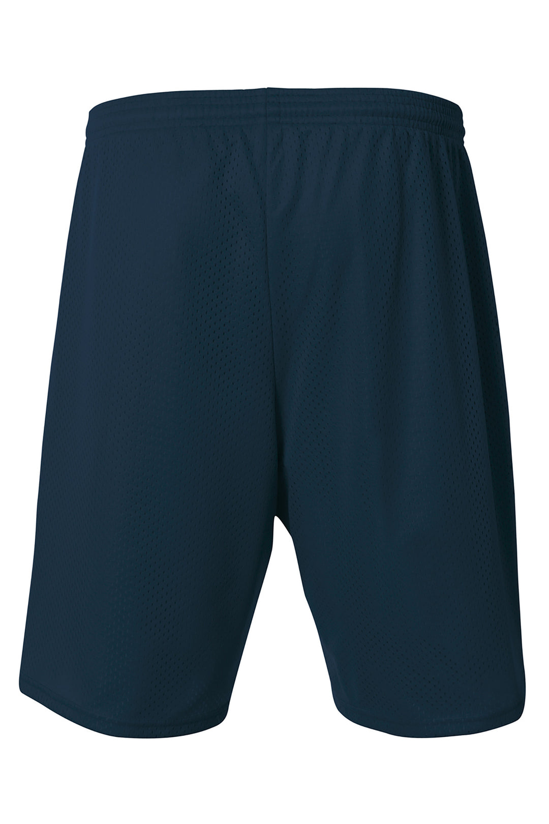 Rear View of Navy A4 Youth Sprint 6" Mesh Short A4NB5301