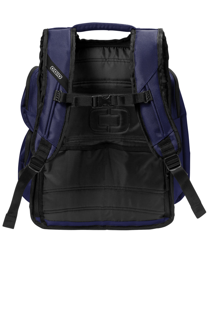 Rear View of Navy OGIO Metro Ballistic Pack 711107