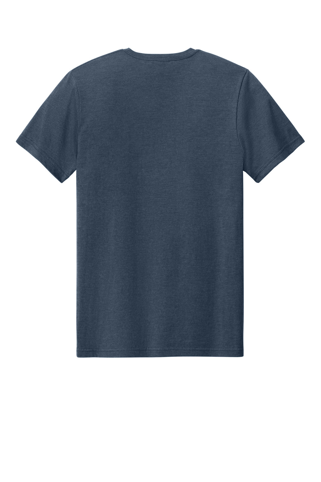 Rear View of NavyMist Gildan Softstyle CVC Tee 64000CVC