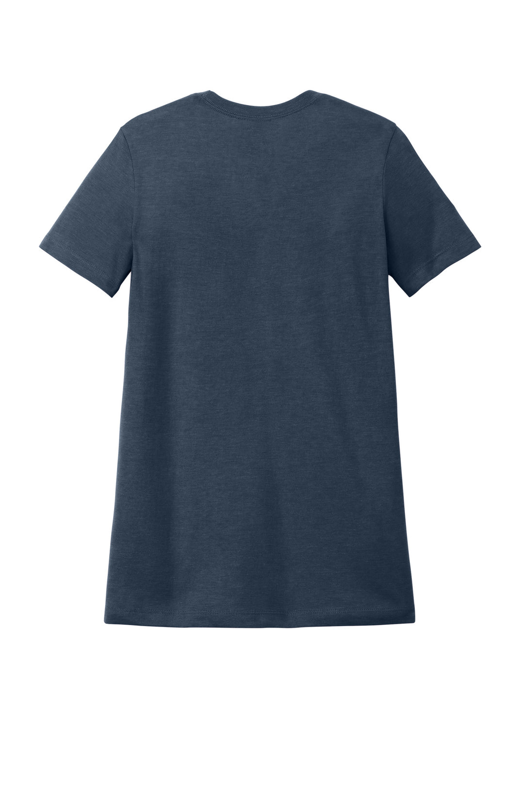 Rear View of NavyMist Gildan Softstyle Women's CVC T-Shirt 64001LCVC