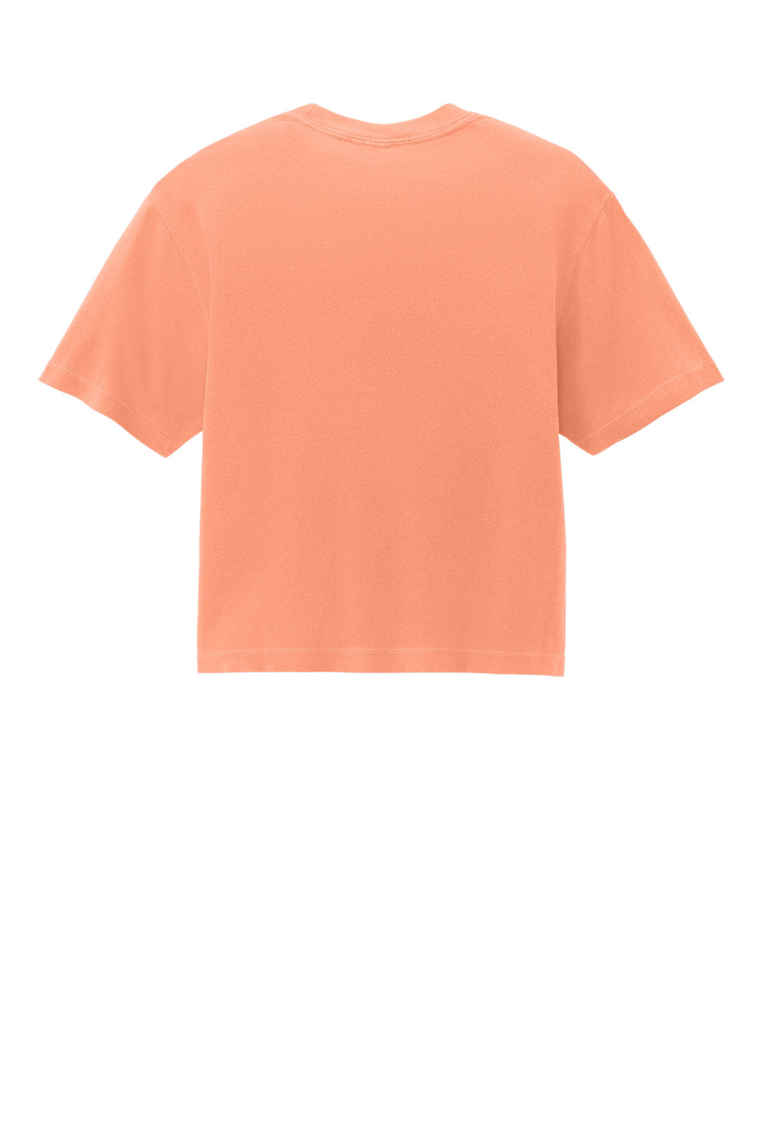 Rear View of NCantloupe Comfort Colors Women's Heavyweight Boxy Tee 3023CL