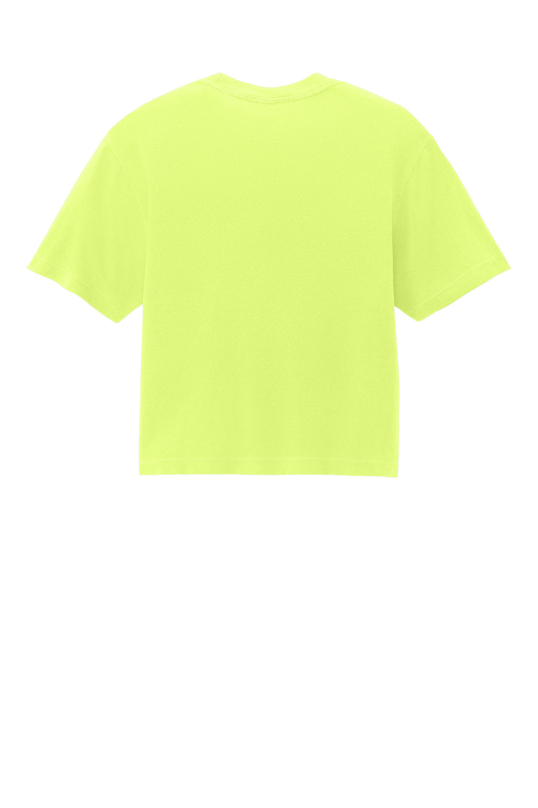 Rear View of NeonLemon Comfort Colors Women's Heavyweight Boxy Tee 3023CL