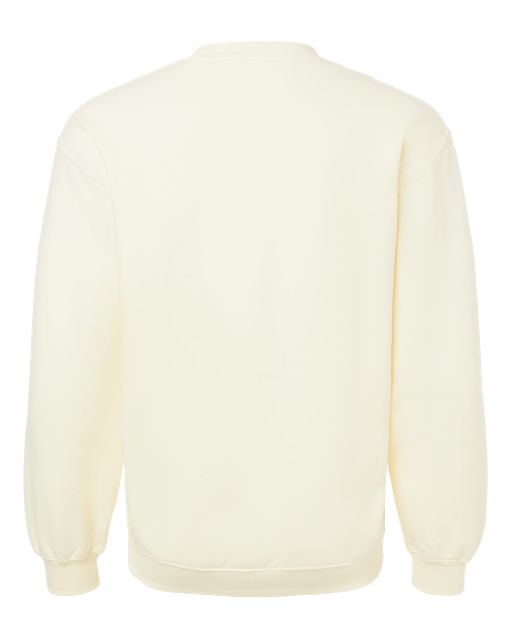 Rear View of Off White Softstyle® Midweight Crewneck Sweatshirt - SF000