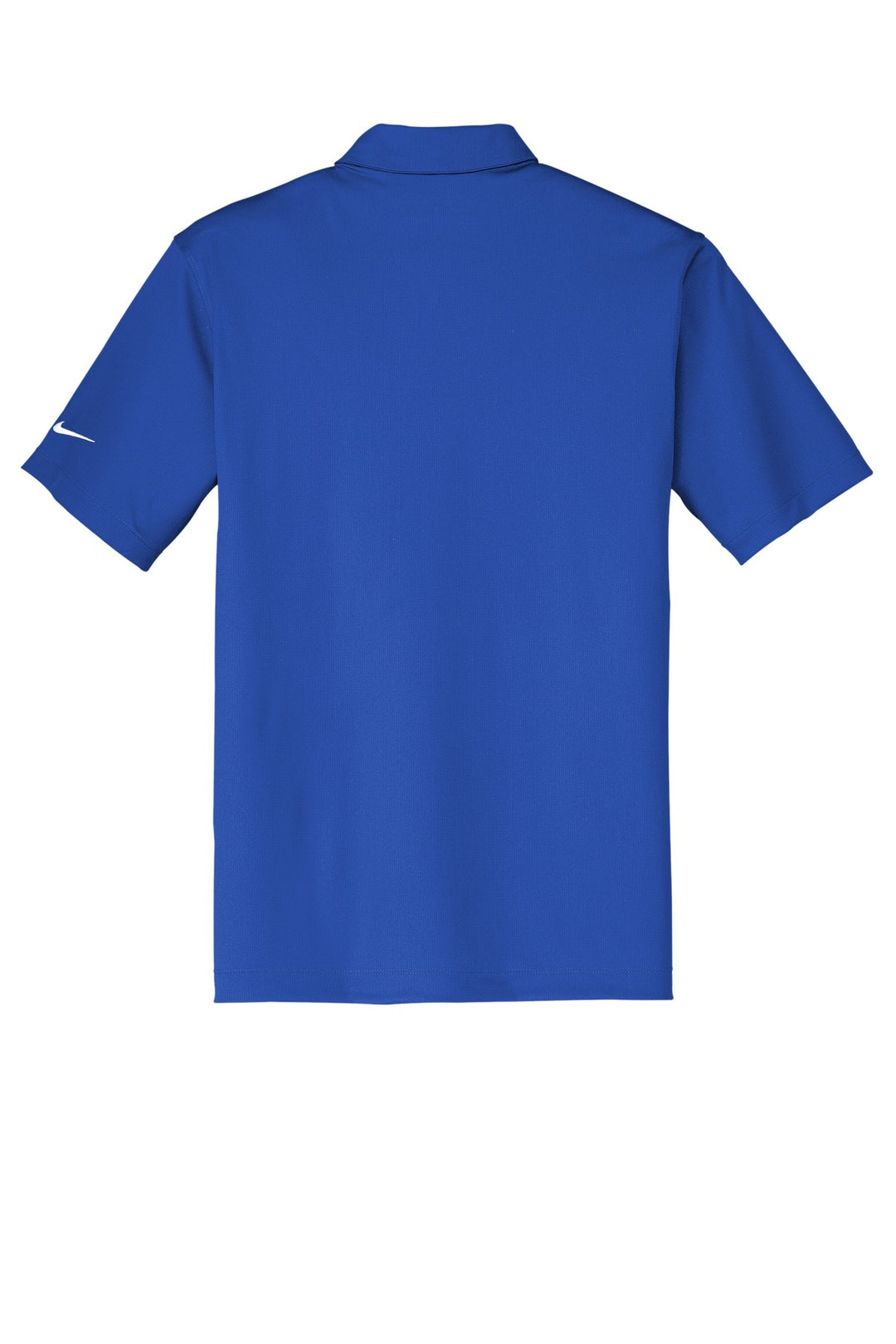 Rear View of Old Royal Nike Dri-FIT Vertical Mesh Polo. 637167