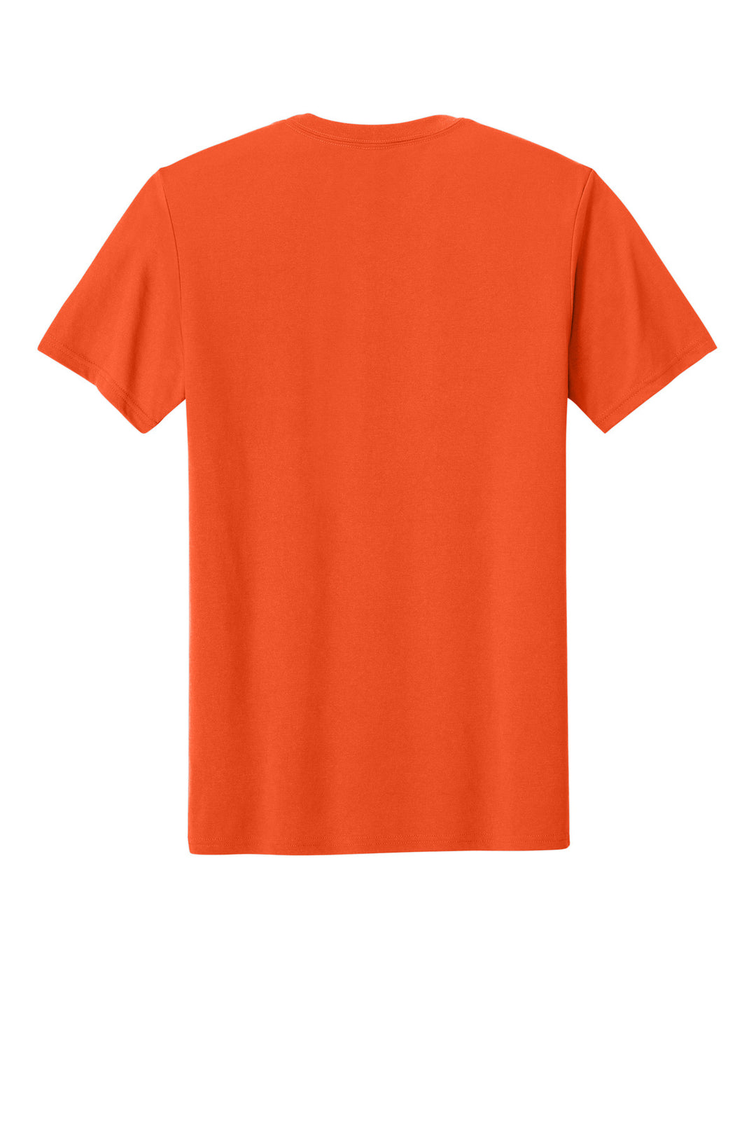Rear View of Orange Gildan Gildan Performance T-Shirt. 42000
