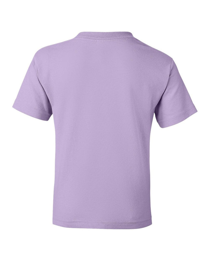 Rear View of Orchid DryBlend® T-Shirt - 8000