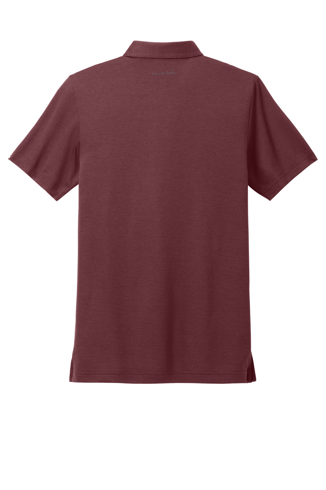 Rear View of OxbloodHtr TravisMathew Sunnyvale Polo TM1MAA369