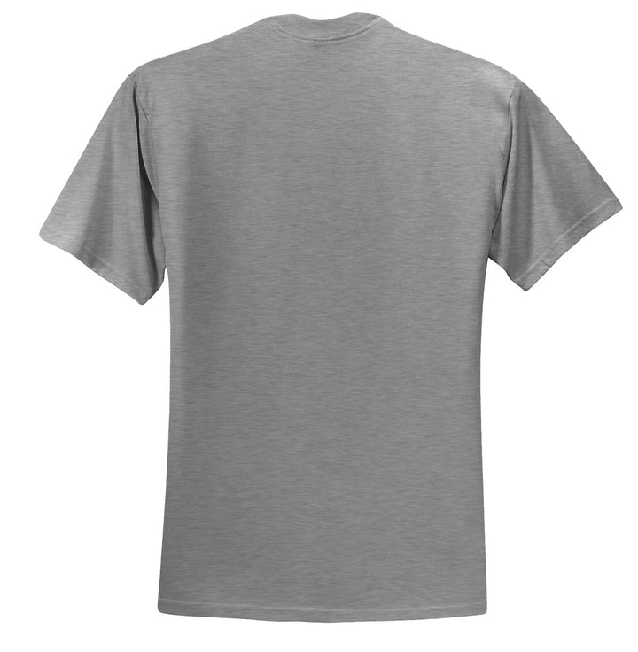 Rear View of Oxford Jerzees - Dri-Power 50/50 Cotton/Poly T-Shirt. 29M