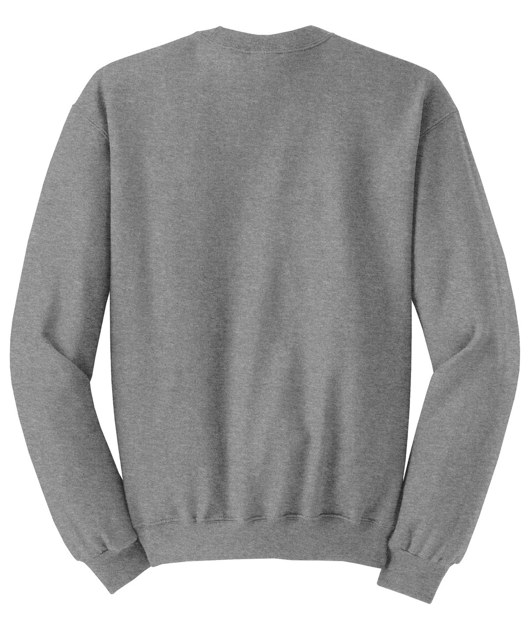 Rear View of Oxford Jerzees - NuBlend Crewneck Sweatshirt. 562M