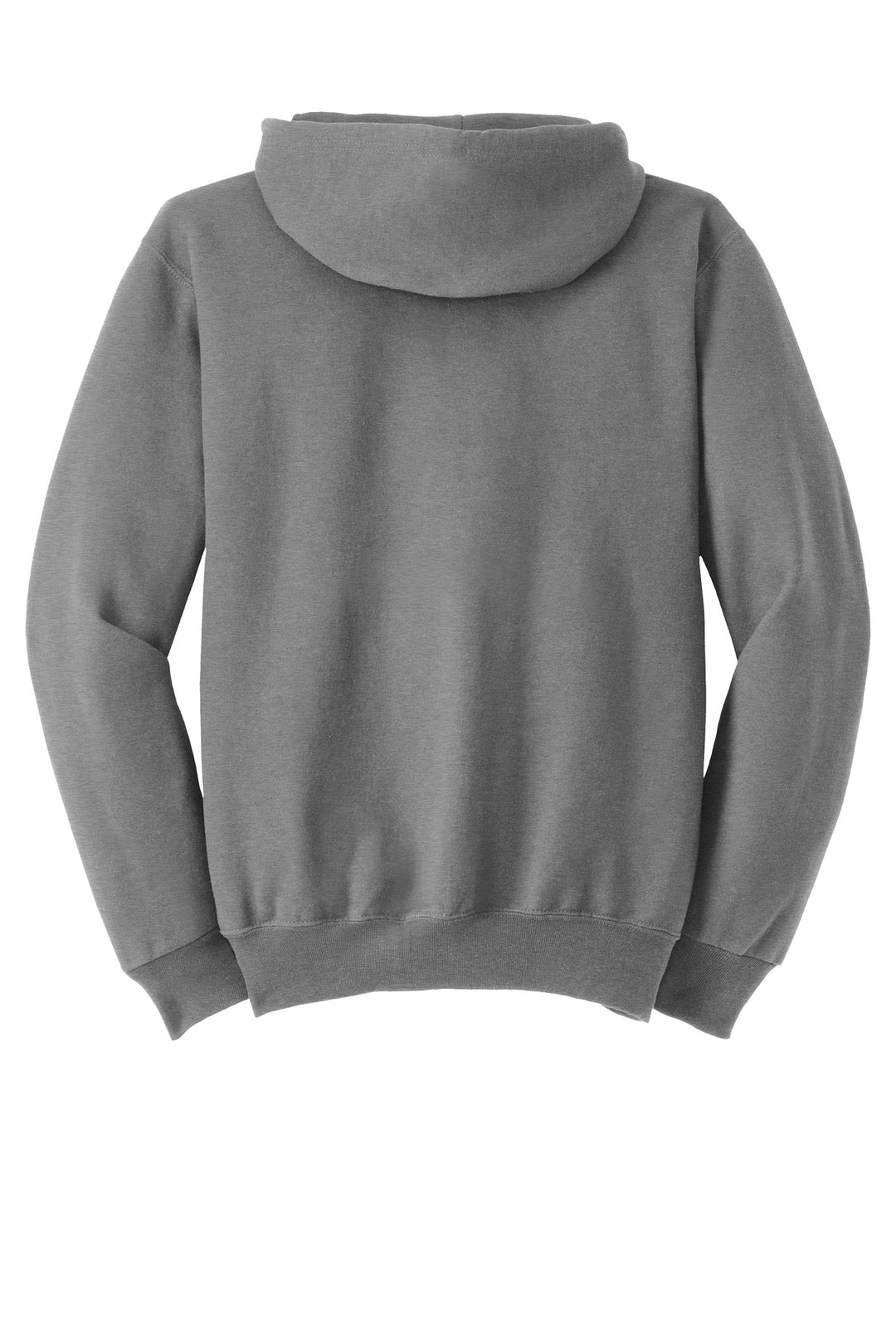 Rear View of Oxford Jerzees Super Sweats NuBlend - Full-Zip Hooded Sweatshirt. 4999M