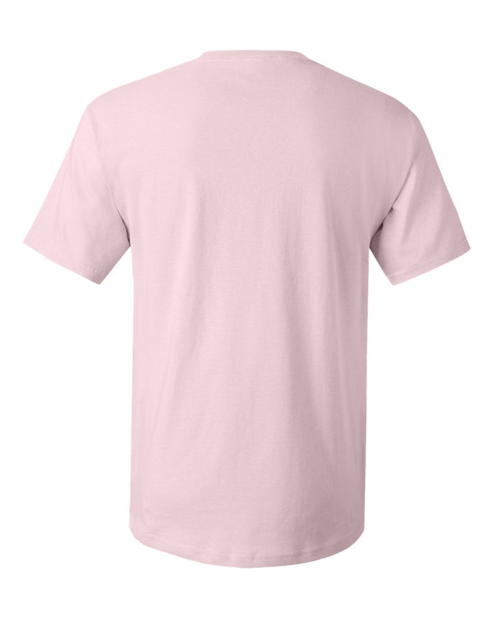 Rear View of Pale Pink Essential-T T-Shirt - 5280