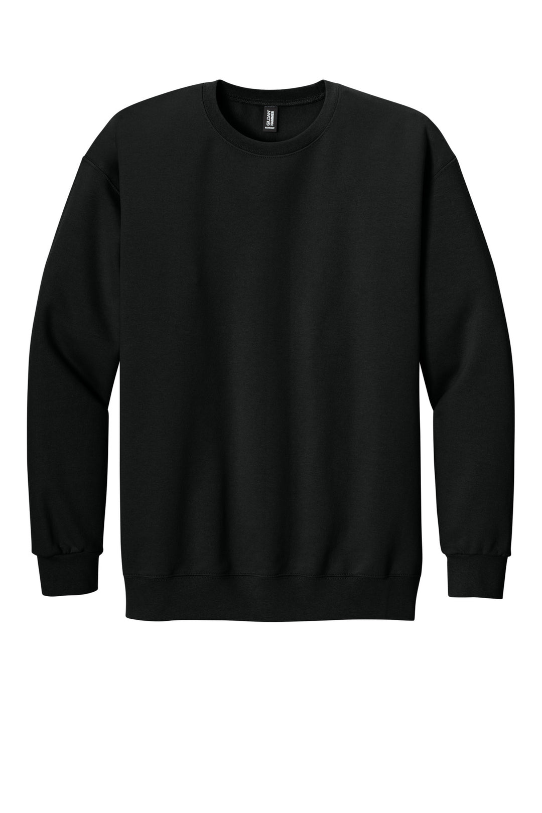 Rear View of PitchBlack Gildan Hammer Maxweight Crewneck Sweatshirt 19000