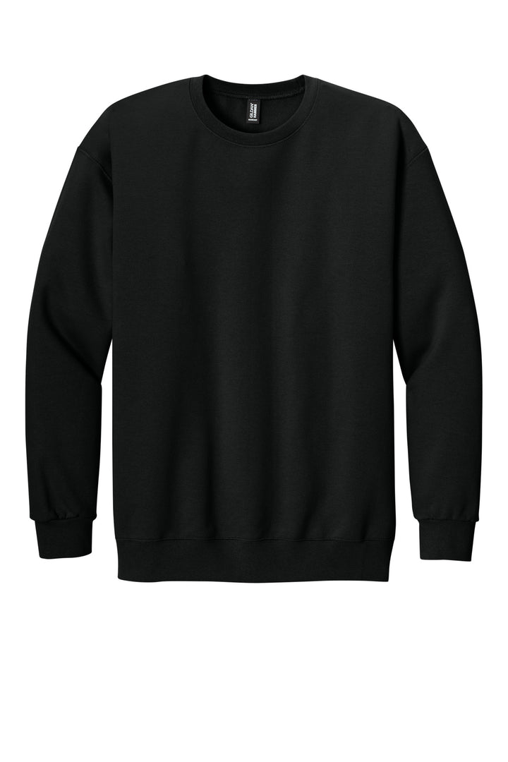 Rear View of PitchBlack Gildan Hammer Maxweight Crewneck Sweatshirt 19000