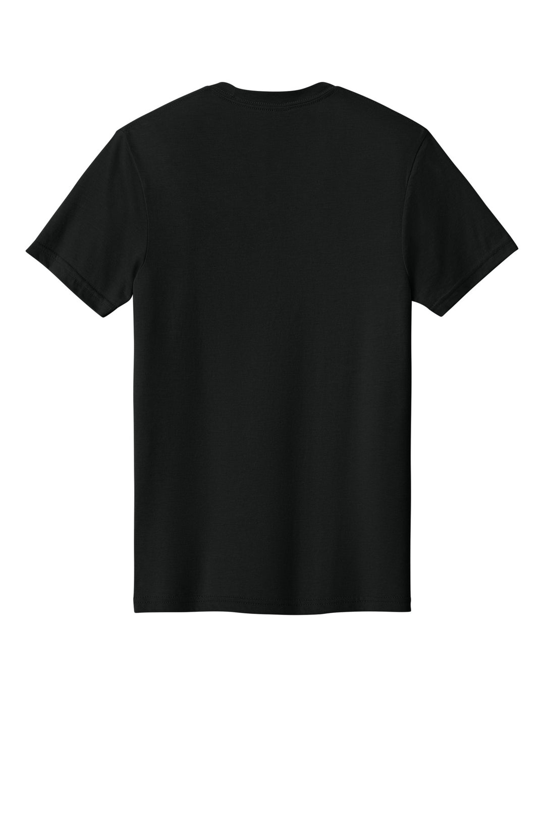 Rear View of PitchBlack Gildan Softstyle CVC Tee 64000CVC