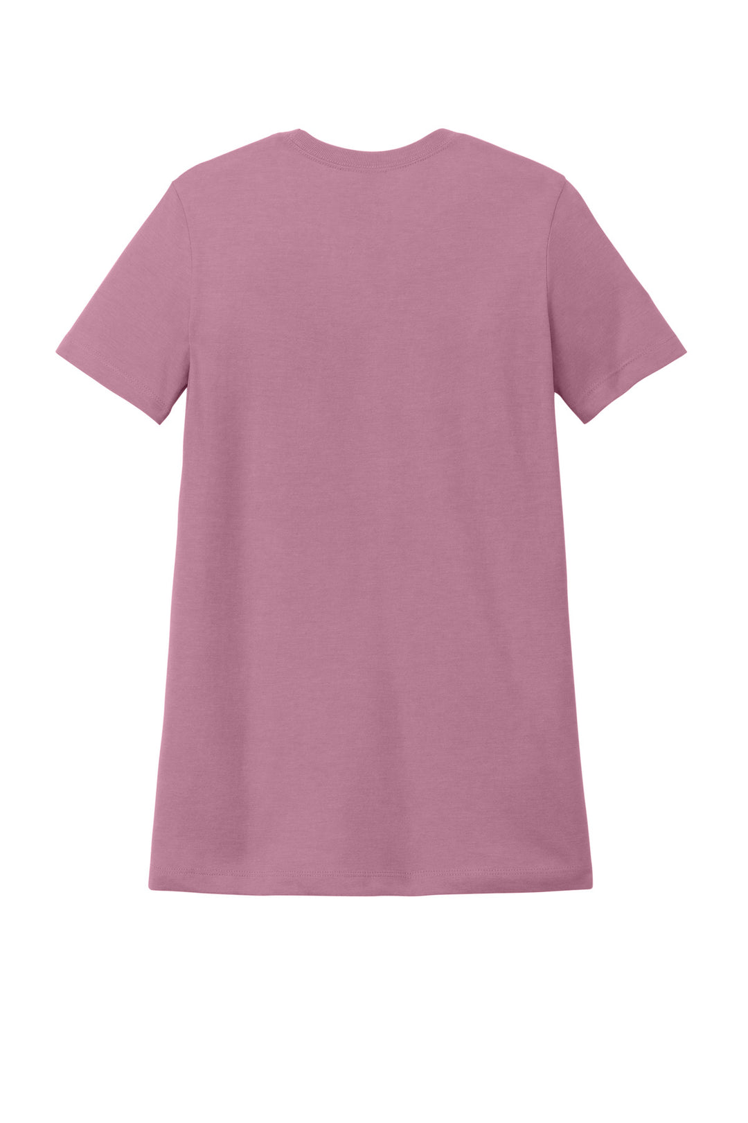 Rear View of Plumrose Gildan Softstyle Women's CVC T-Shirt 64001LCVC