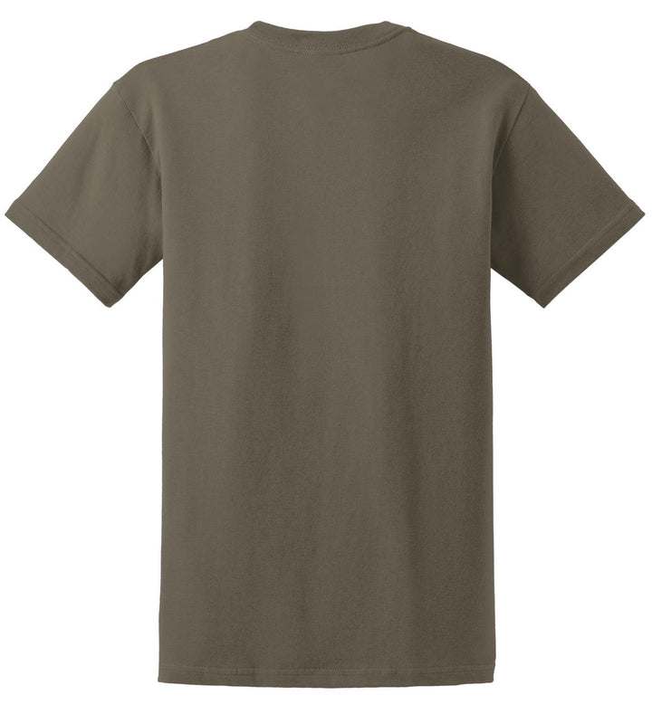 Rear View of Prairie Dust Gildan - Ultra Cotton 100% US Cotton T-Shirt. 2000