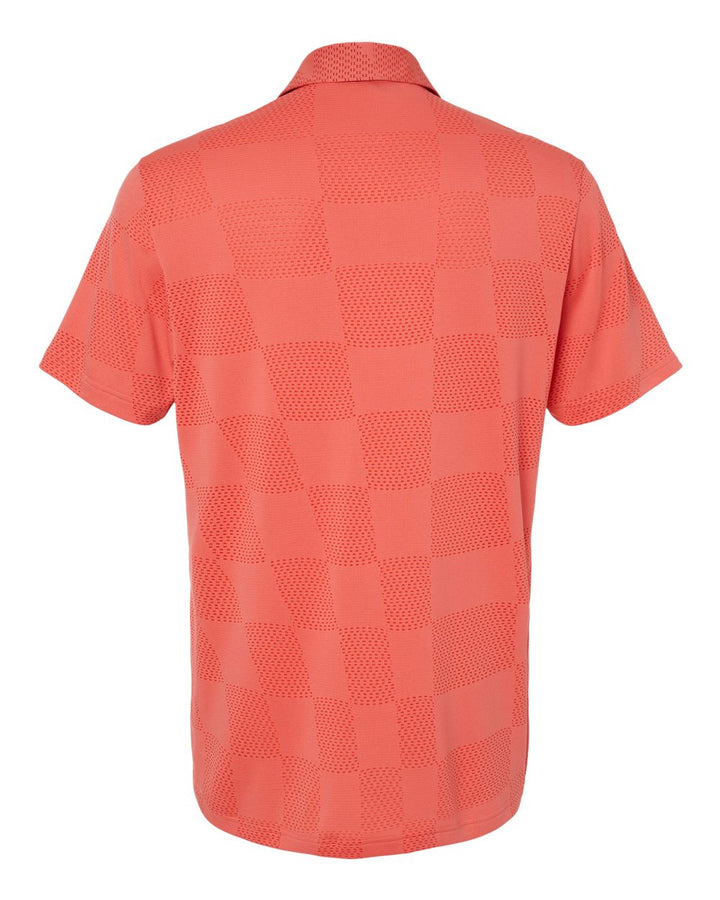 Rear View of Preloved Scarlet Ultimate365 Textured Polo - A2004