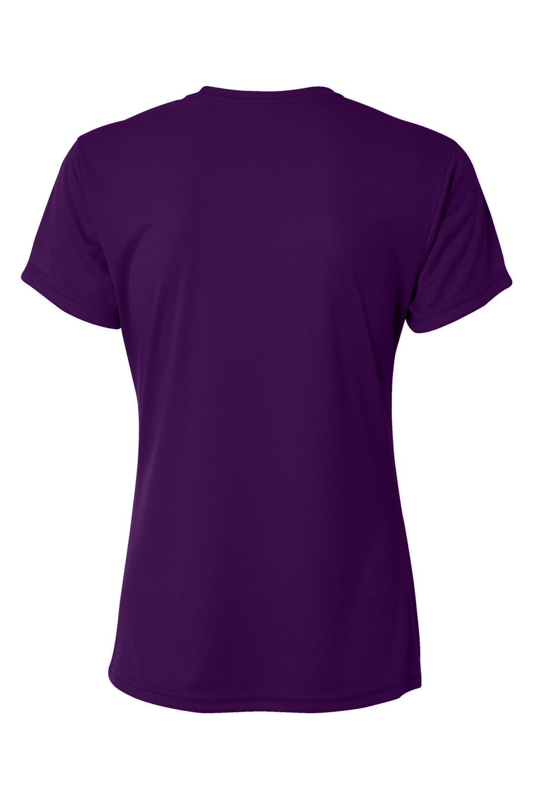 Rear View of Purple A4 Women's Cooling Performance Short Sleeve Tee A4NW3201
