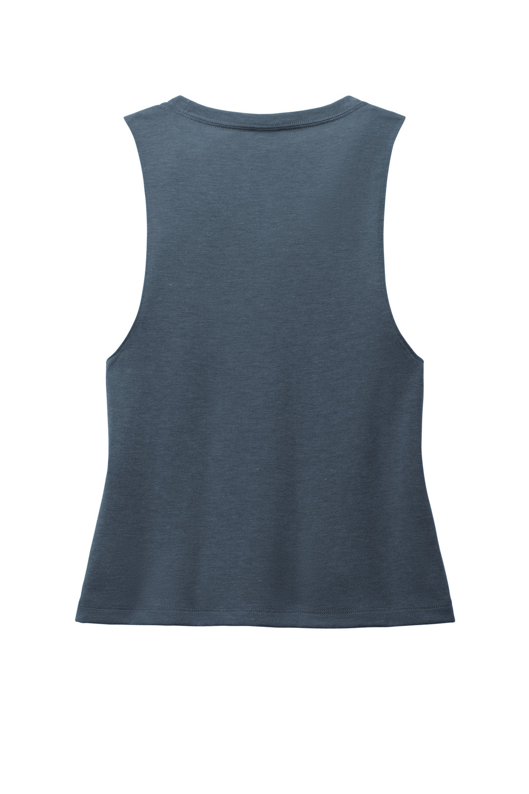 Rear View of RebelBlue Allmade Women's Tri-Blend Muscle Tank AL2020