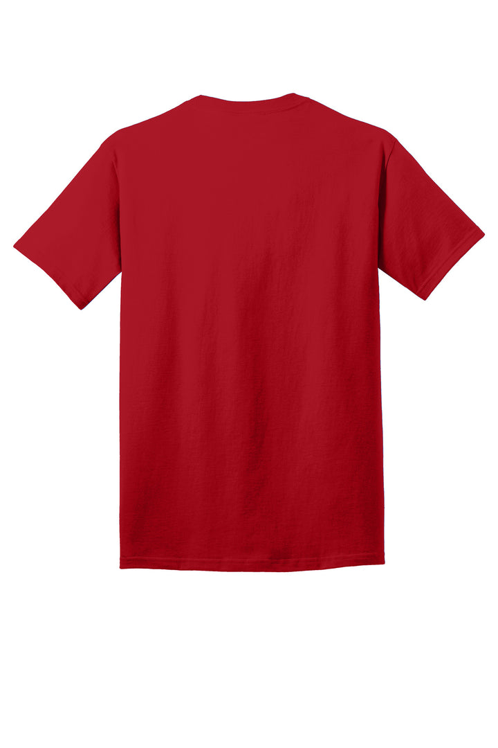 Rear View of Red Port & Company - Core Cotton Tee. PC54