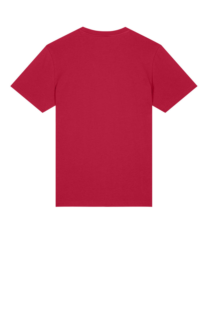 Rear View of Red Stanley/Stella Unisex Crafter Tee SXU007