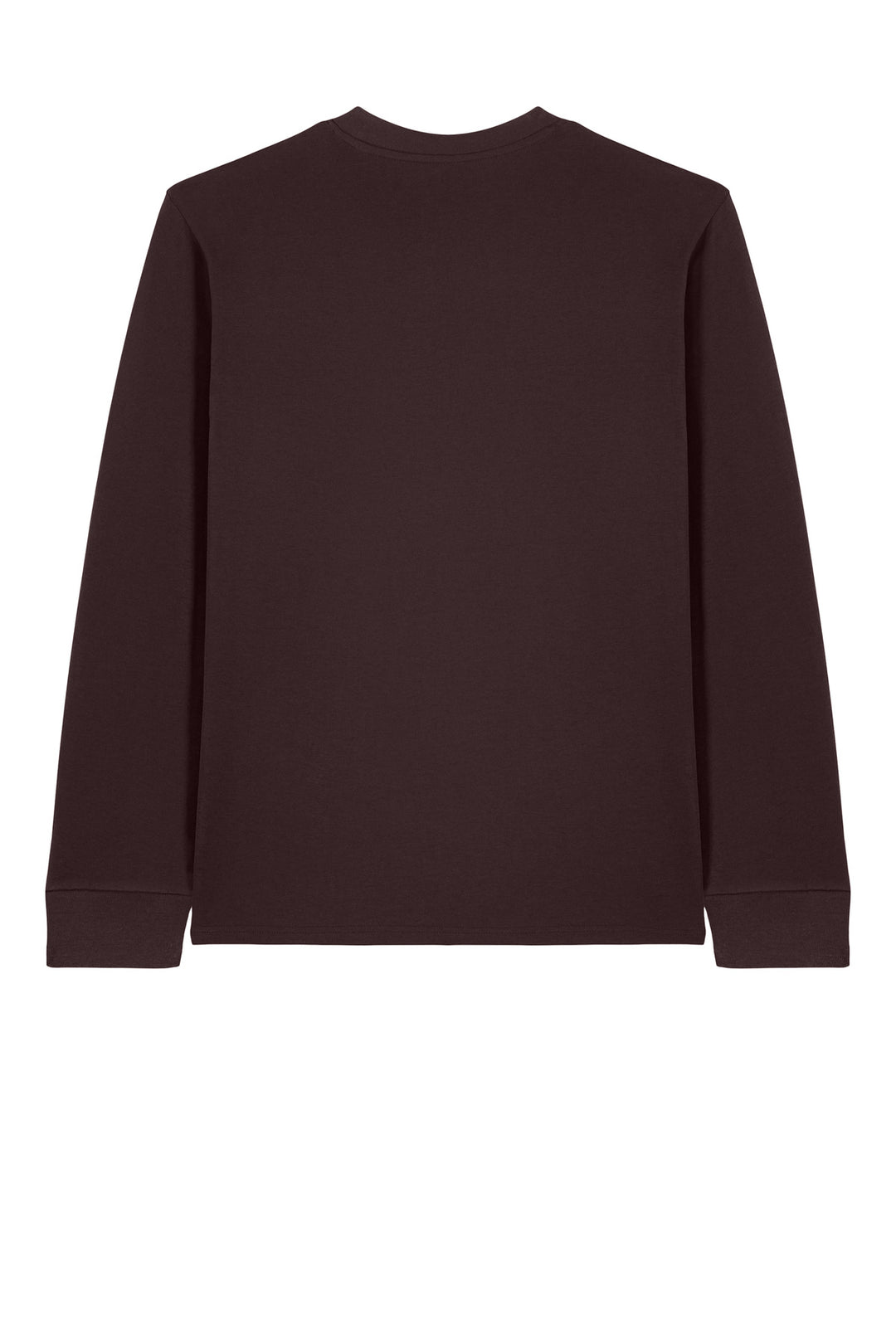 Rear View of RedBrown Stanley/Stella Unisex Creator 2.0 Long Sleeve Tee SXU022