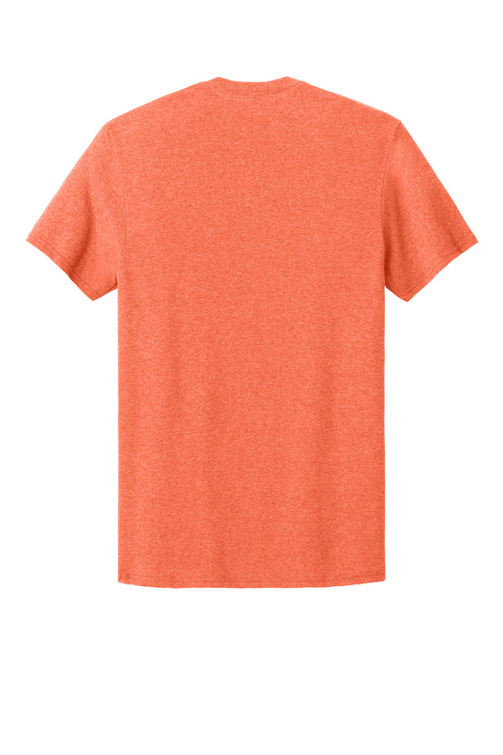 Rear View of RetHtCoral Jerzees Classics Unisex Cotton T-Shirt 363M
