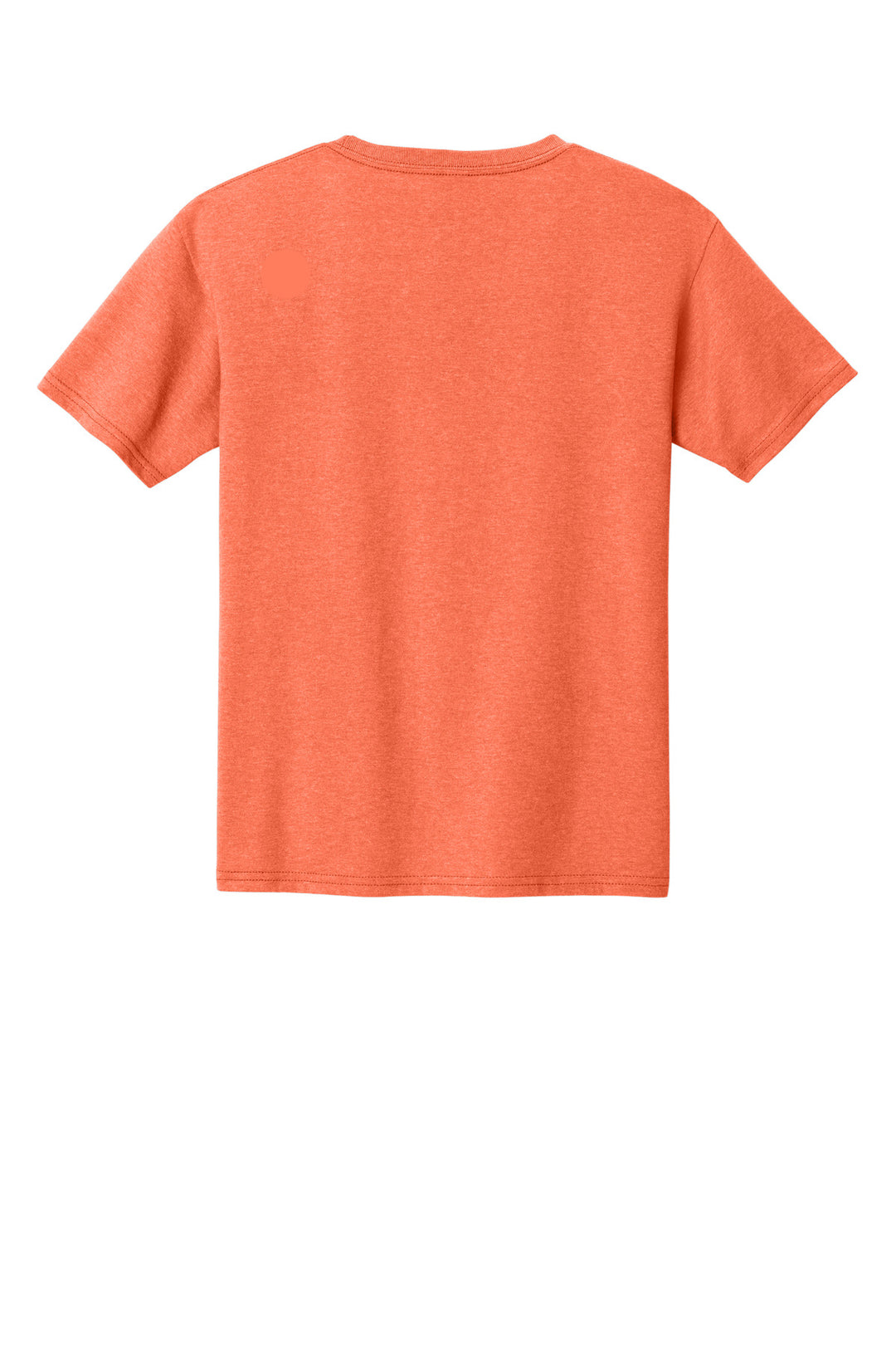 Rear View of RetHtCoral Jerzees Classics Youth Cotton T-Shirt 363Y