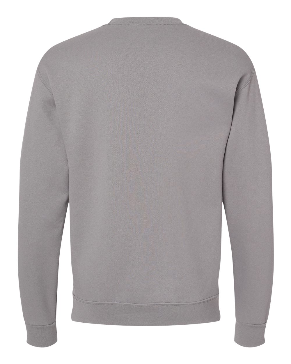 Rear View of Rock NuBlend® Crewneck Sweatshirt - 562MR