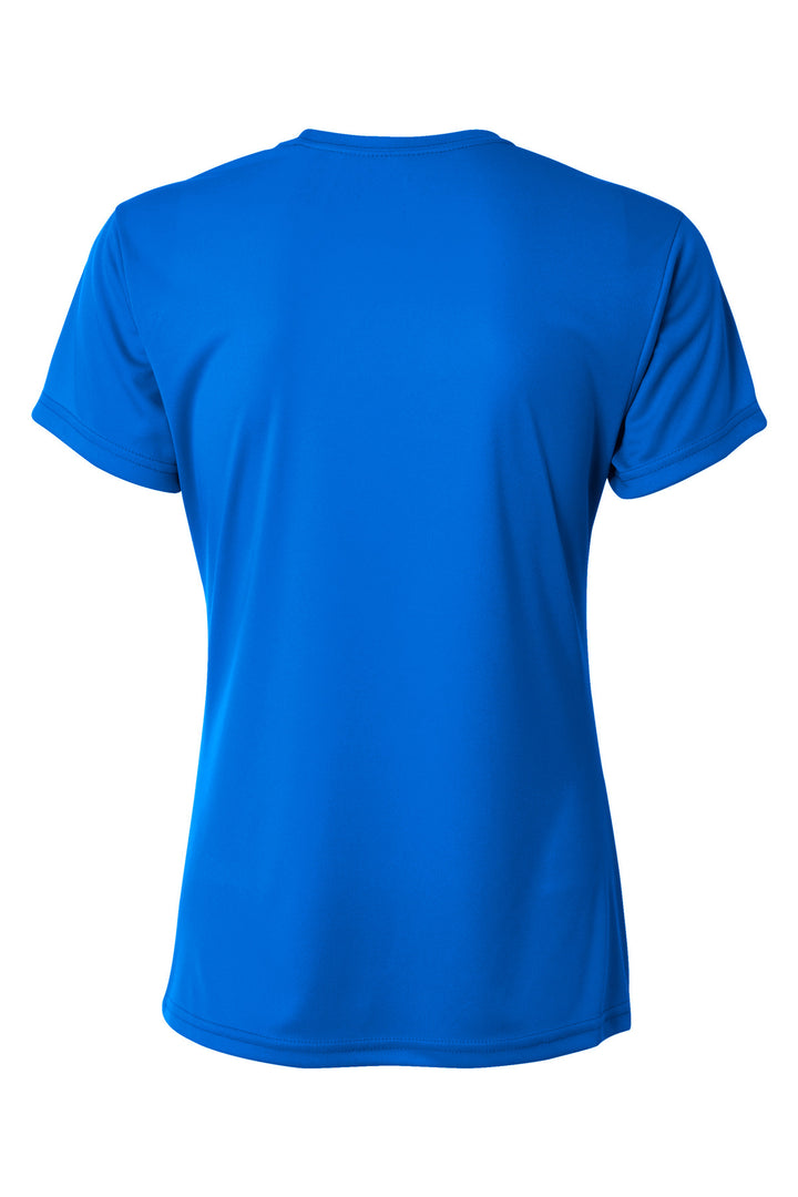 Rear View of Royal A4 Women's Cooling Performance Short Sleeve Tee A4NW3201