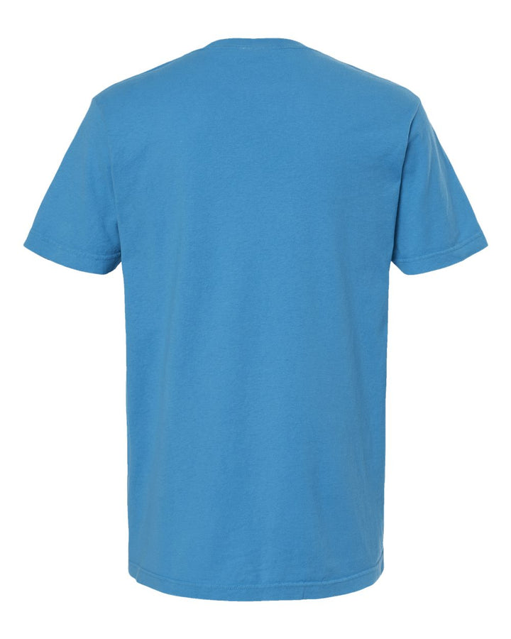 Rear View of Royal Caribe Vintage Garment-Dyed T-Shirt - 6500M