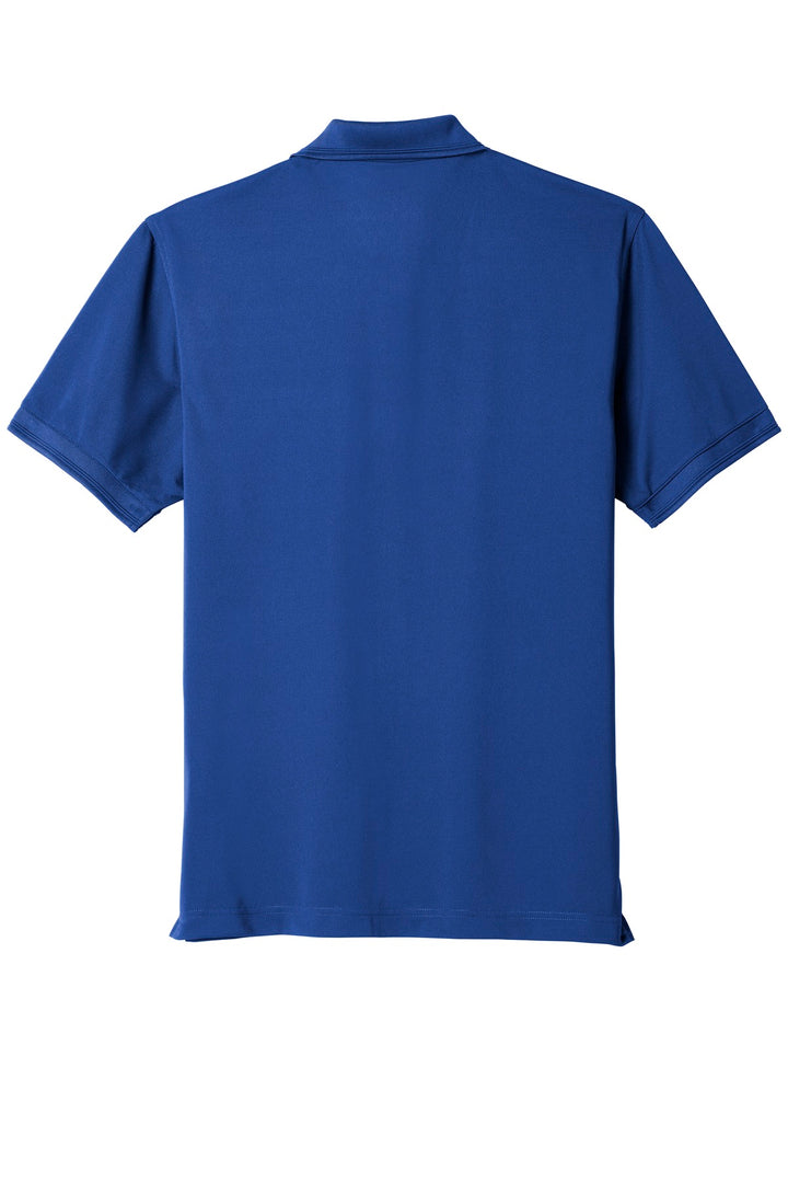 Rear View of Royal CornerStone Industrial Snag-Proof Pique Pocket Polo. CS4020P