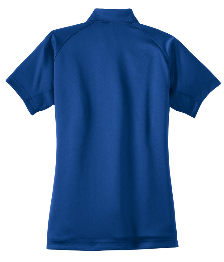 Rear View of Royal CornerStone Women's Select Snag-Proof Tactical Polo. CS411