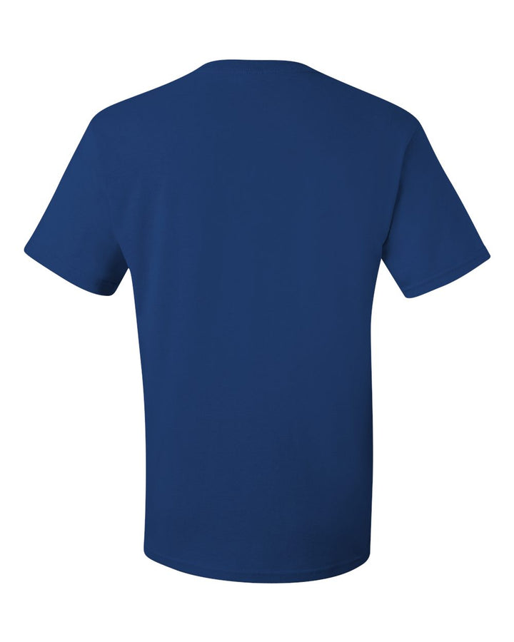 Rear View of Royal Dri-Power® 50/50 T-Shirt - 29MR