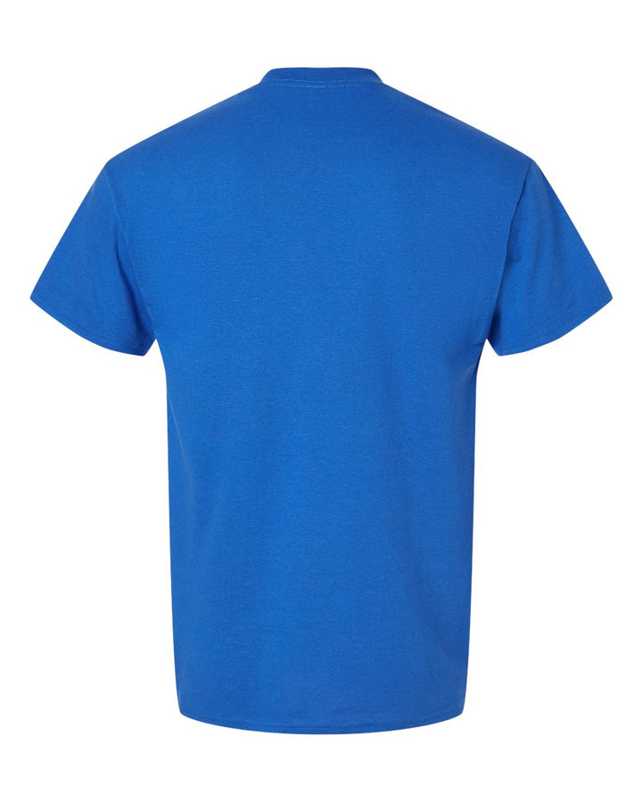 Rear View of Royal DryBlend® T-Shirt - 8000