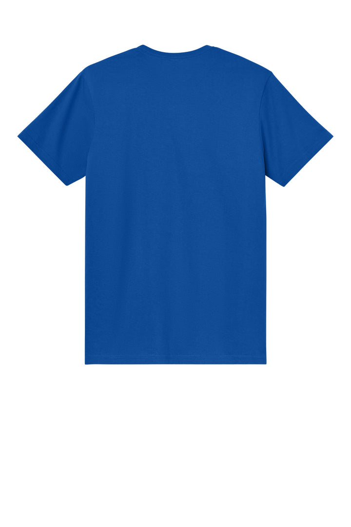 Rear View of Royal Gildan Light Cotton Tee 3000