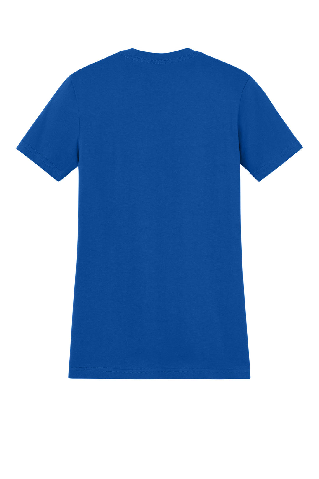 Rear View of Royal Gildan Women's Softstyle Midweight Tee 65000L