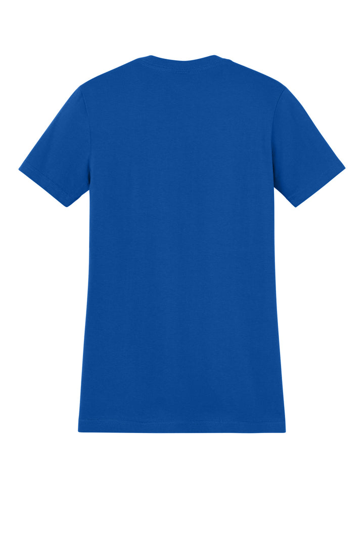 Rear View of Royal Gildan Women's Softstyle Midweight Tee 65000L