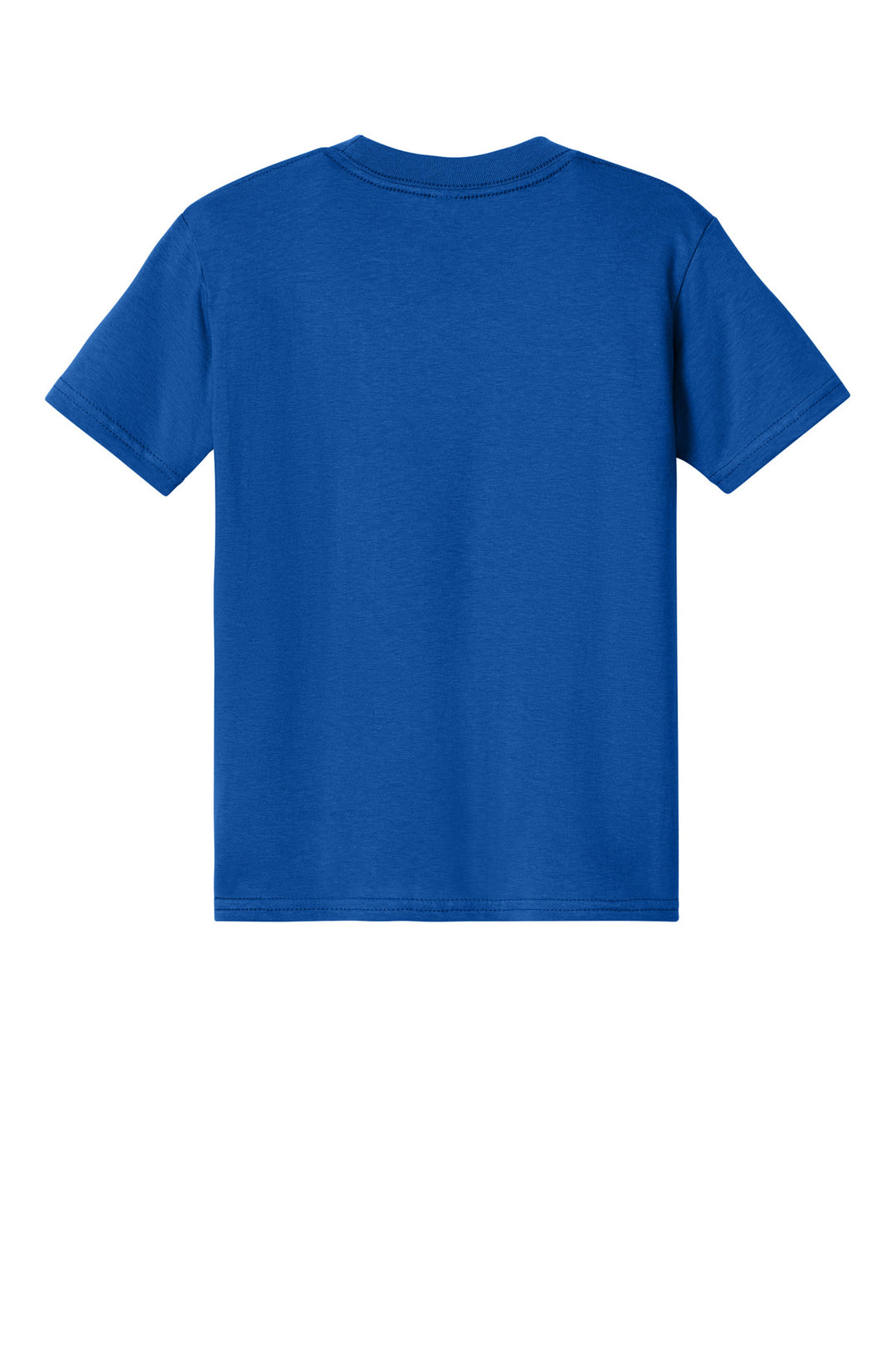 Rear View of Royal Gildan Youth Softstyle Midweight Tee 65000B