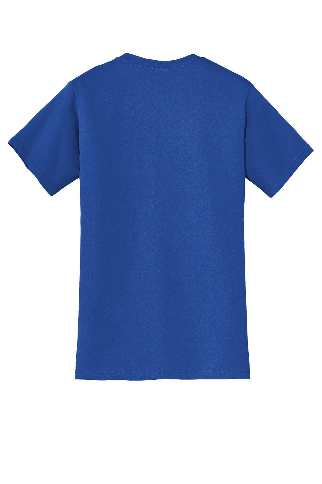 Rear View of Royal Jerzees - Dri-Power 50/50 Cotton/Poly Pocket T-Shirt. 29MP