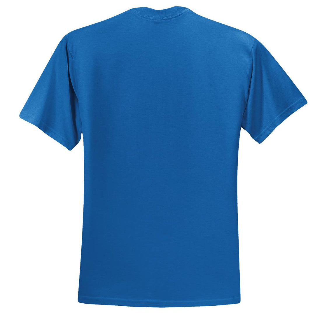 Rear View of Royal Jerzees - Dri-Power 50/50 Cotton/Poly T-Shirt. 29M