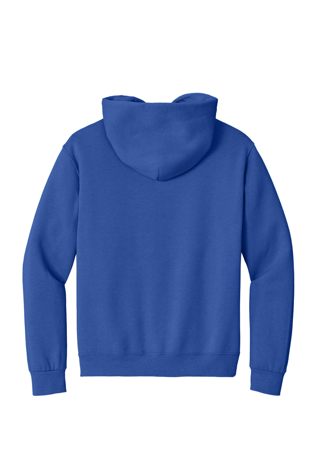 Rear View of Royal Jerzees Super Sweats NuBlend - Pullover Hooded Sweatshirt. 4997M