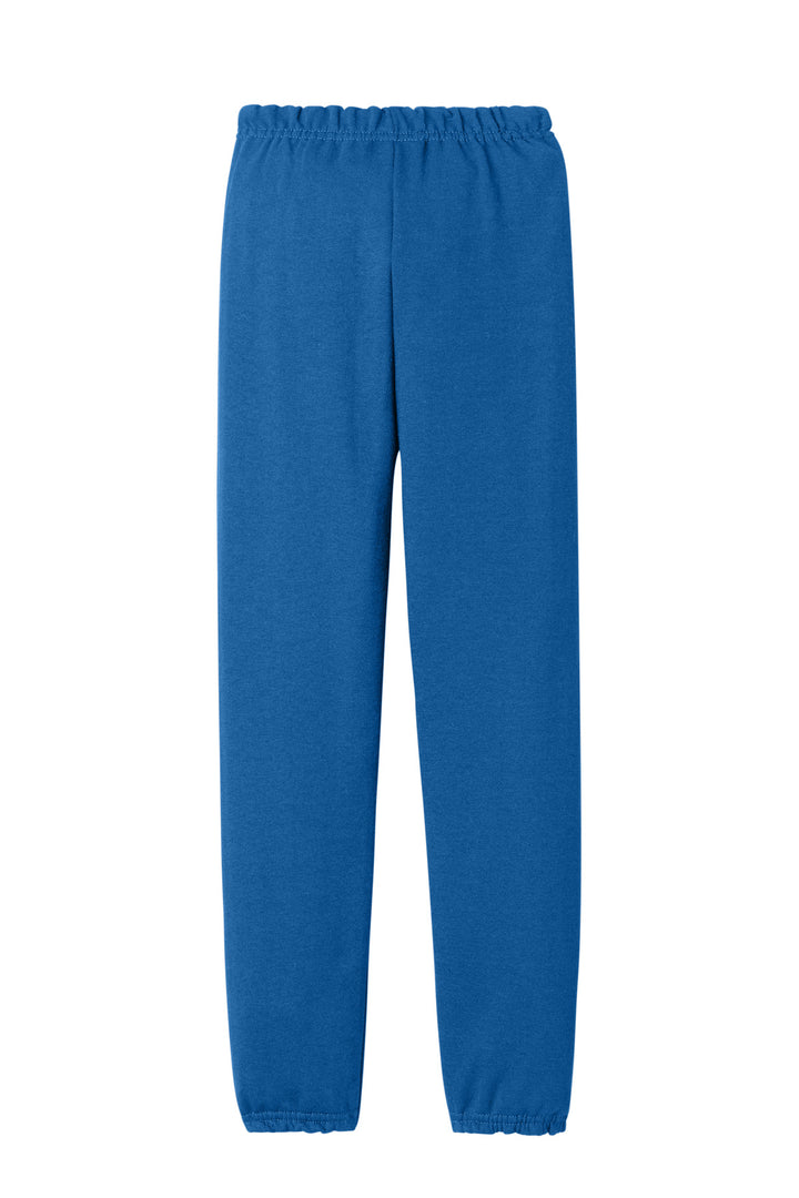 Rear View of Royal Jerzees Youth NuBlend Sweatpant 973B