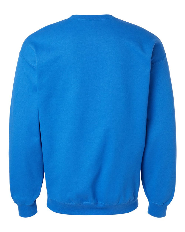Rear View of Royal Softstyle® Midweight Crewneck Sweatshirt - SF000