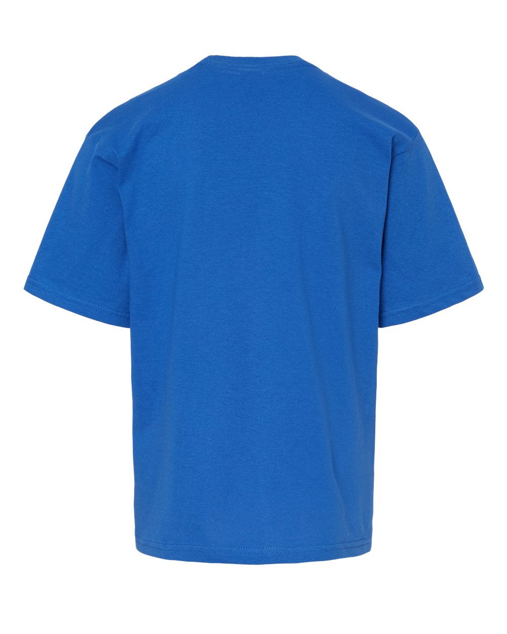 Rear View of Royal Youth Gold Soft Touch T-Shirt - 4850