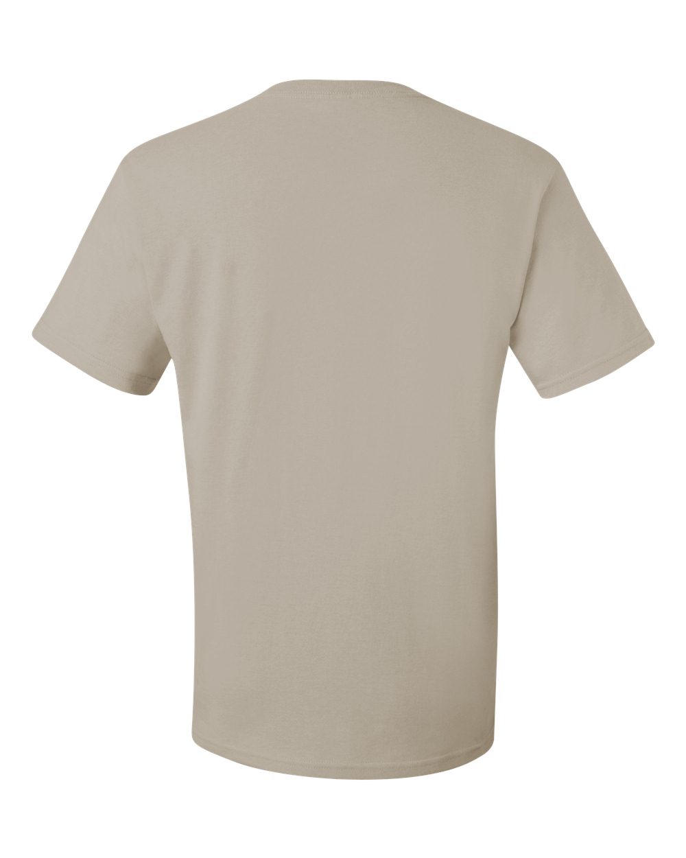 Rear View of Sandstone Dri-Power® 50/50 T-Shirt - 29MR