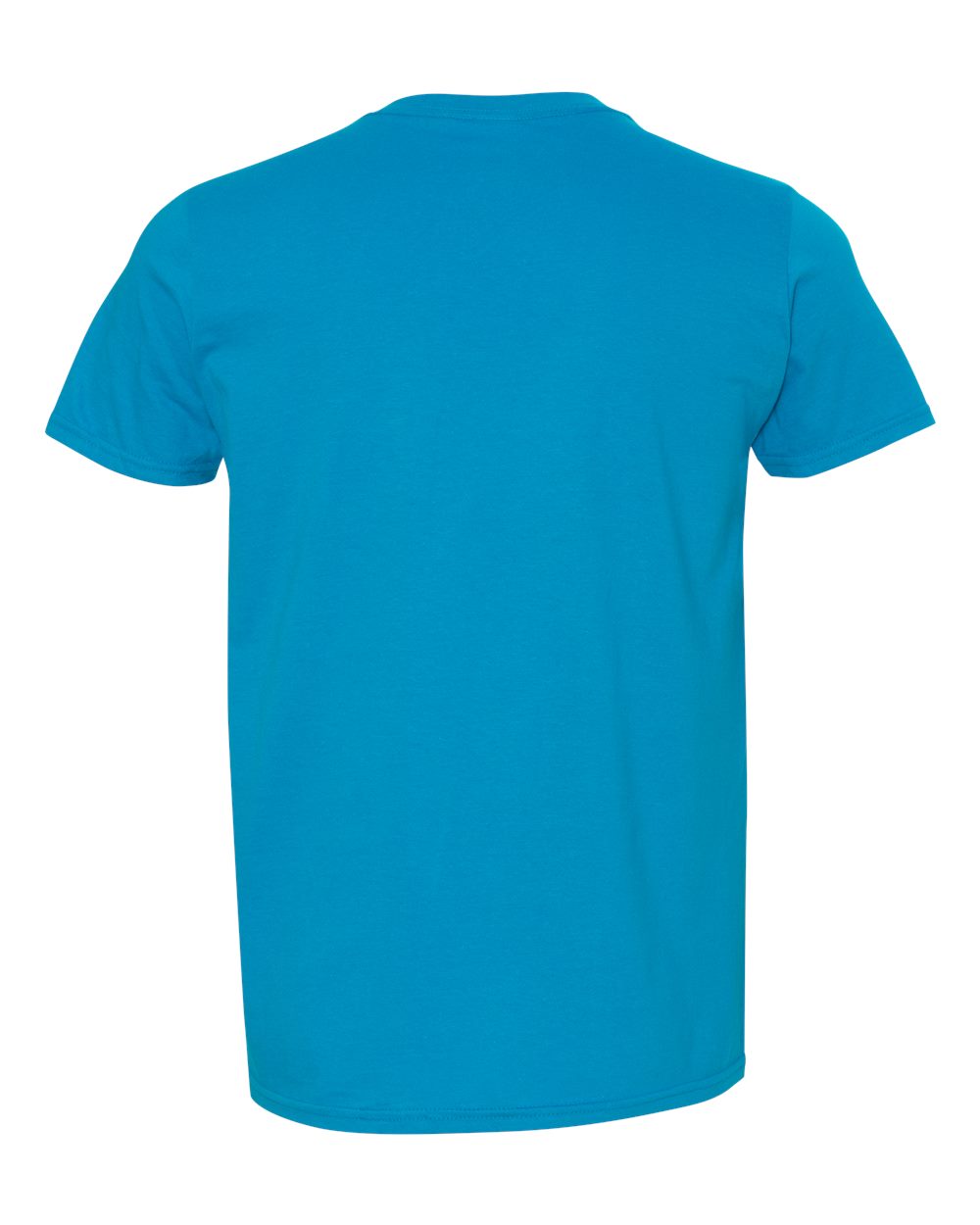 Rear View of Sapphire Softstyle® T-Shirt - 64000