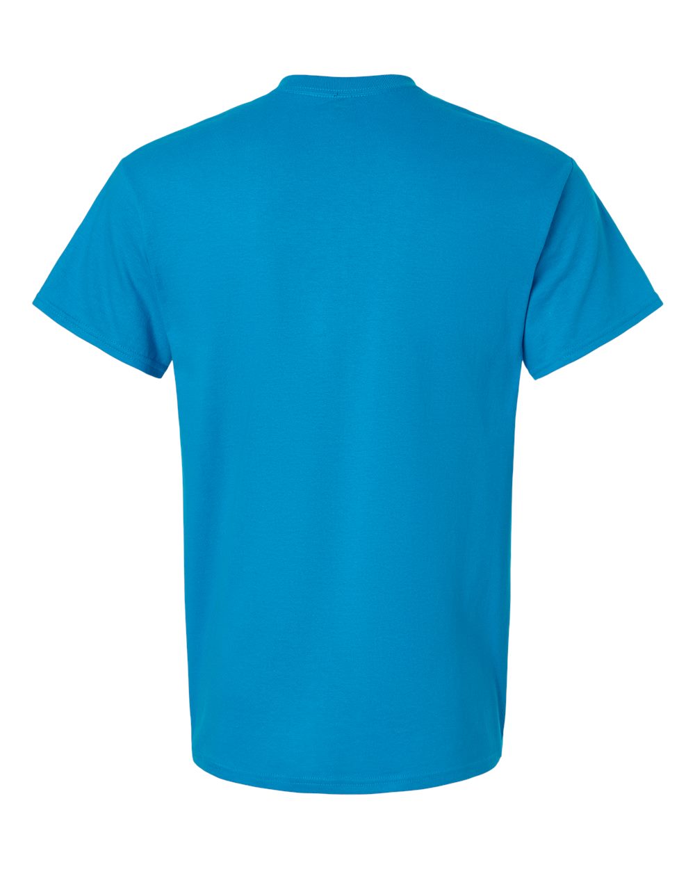 Rear View of Sapphire Ultra Cotton® T-Shirt - 2000