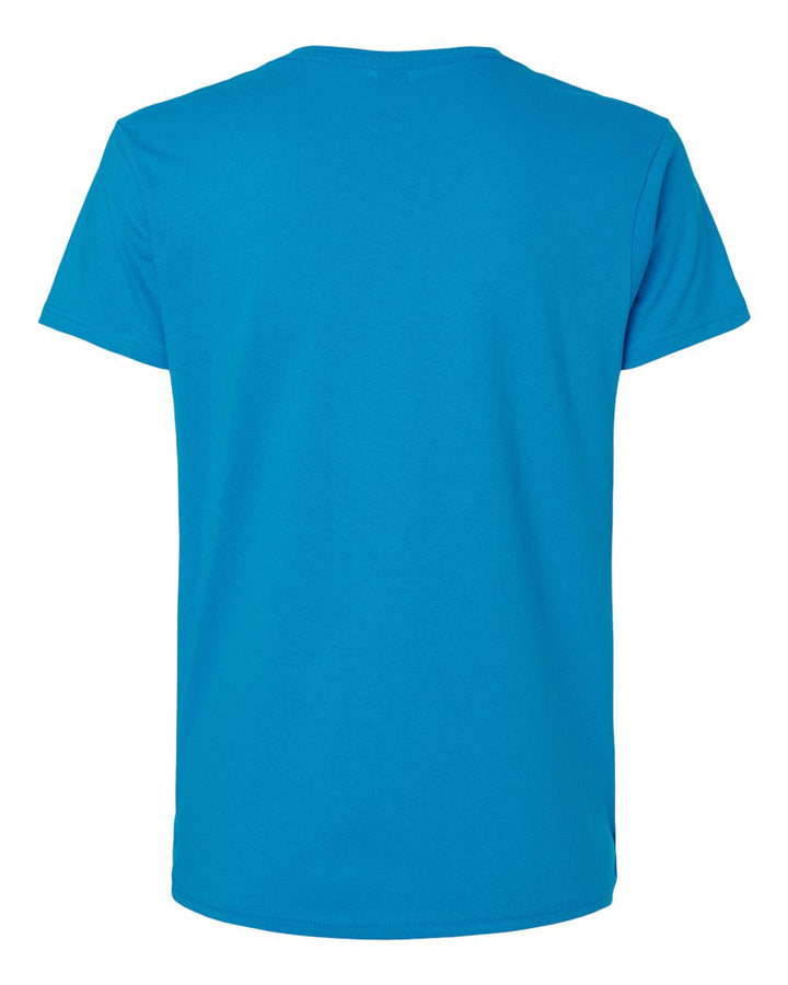 Rear View of Sapphire Ultra Cotton® Women’s T-Shirt - 2000L