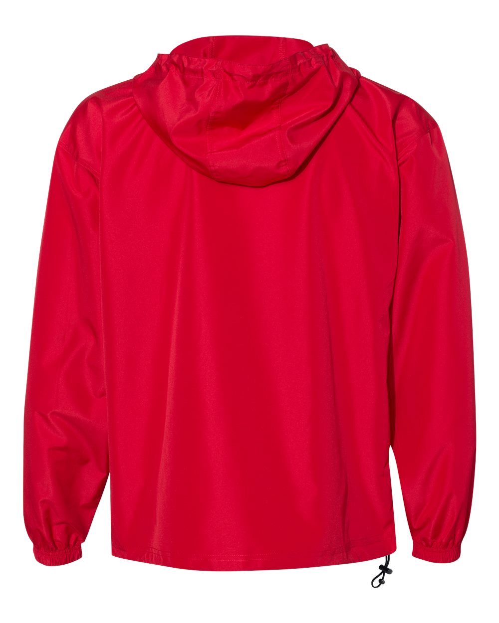 Rear View of Scarlet Packable Anorak Jacket - CO200